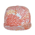 thumbnail image 1 of Uemuo Corals Pattern Women's Baseball Cap,Straight Brim Hat,Golf Dad Hat,Travel Hat,Sun Protection Cap,Everyday Accessory, 1 of 9