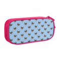 thumbnail image 1 of Uemuo Corgi Dog Printed Pencil Pen Case, Portable Pencil Pouch with Zipper, Compact Stationery Bag Makeup Bag, Pencil Bag for Home Office, 1 of 9