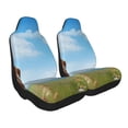 thumbnail image 1 of Uemuo Cow Grazing Nature Pattern Car Seat Covers for Front Seats Waterproof Seat Covers for Cars, Universal Auto Front Seats Protector Fits for Car-1, 1 of 6