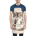 thumbnail image 1 of Uemuo Cows On The Farm Pattern Waterproof Apron Adjustable Dishwasher Apron- Apron for Women Men Heavy Duty Work Apron for Dishwashing Chemical Lab, 1 of 1