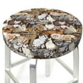 thumbnail image 1 of Uemuo Cut Cats Pattern Round Bar Stool Seat Covers Washable Stool Cushion Slipcover Elastic Bar Chair Covers-13 inch, 1 of 7