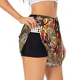thumbnail image 1 of Uemuo Cute Anemone Fish Pattern Women's Athletic Shorts High Waisted Running Shorts with Liner Pockets Gym Elastic Workout Shorts-X-Large, 1 of 9