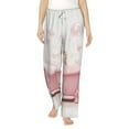 thumbnail image 1 of Uemuo Cute Bathtub Pattern Women's Wide Leg Palazzo Lounge Pants with Pockets Light Weight Loose Comfy Casual Pajama Pants-Medium, 1 of 9