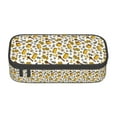 thumbnail image 1 of Uemuo Cute Bee Printed Large Pencil Case, Big Capacity Pencil Pouch Stationery Pen Bag, Storage High Capacity Bag Pouch Holder Box Organizer, Marker Pen Case, 1 of 9