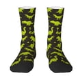 thumbnail image 1 of Uemuo Cute Cartoon Dinosaurs Pattern Women's Crew Socks, Soft Durable Breathable Moisture-Wicking with Odor Control Cotton socks, 1 of 9