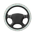 thumbnail image 1 of Uemuo Cute Cows Printed Car Elastic Steering Wheel Cover - Universal Car Accessory for Diverse Cars Anti-Slip, and Comfortable- 15", 1 of 8