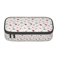 thumbnail image 1 of Uemuo Cute Dinosaur Printed Large Pencil Case, Big Capacity Pencil Pouch Stationery Pen Bag, Storage High Capacity Bag Pouch Holder Box Organizer, Marker Pen Case, 1 of 1
