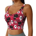 thumbnail image 1 of Uemuo Cute Dog Pattern Women's Sports Bra - High Impact Support, Breathable, and Comfortable Athletic Bra for Running, Yoga, and Workouts, 1 of 9