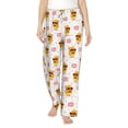 thumbnail image 1 of Uemuo Cute Duck Pattern Women's Wide Leg Palazzo Lounge Pants with Pockets Light Weight Loose Comfy Casual Pajama Pants-Small, 1 of 1