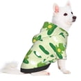 thumbnail image 1 of Uemuo Cute Frog1 for Winter Dog Hoodie Sweatshirts with Pockets Warm Dog Clothes for Small Dogs Chihuahua-X-Small, 1 of 8
