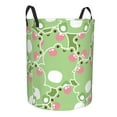 thumbnail image 1 of Uemuo Cute Frog2 Pattern Circular Laundry Hamper Basket with handles,Collapsible laundry basket,Large capacity laundry hamper,Laundry Organizer-, 1 of 8