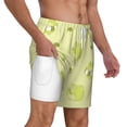 thumbnail image 1 of Uemuo Cute Frog3 Pattern Mens Swim Trunks Quick Dry Board Shorts with Mesh Lining, Stretch Beach Shorts Quick Dry No-Chafing Board Shorts-3X-Large, 1 of 9