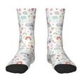 thumbnail image 1 of Uemuo Cute Koala Printed Kids Boys Socks Seamless Crew Socks Crazy Funny Athletic Sport Socks for Children, 1 of 6