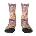 thumbnail image 1 of Uemuo Cute Lamas Pattern Women's Crew Socks, Soft Durable Breathable Moisture-Wicking with Odor Control Cotton socks, 1 of 9