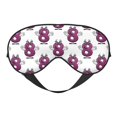 thumbnail image 1 of Uemuo Cute Number 8 Pattern Sleep Eye Mask - Light Blocking Sleep Mask Blocking Out Light Perfectly, Soft and Comfortable Night Eye Mask, Eye Blinder, 1 of 7