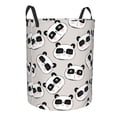 thumbnail image 1 of Uemuo Cute Panda Pattern Circular Laundry Hamper Basket with handles,Collapsible laundry basket,Large capacity laundry hamper,Laundry Organizer-Medium, 1 of 8