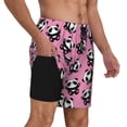 thumbnail image 1 of Uemuo Cute Panda Pattern Mens Swim Trunks Quick Dry Board Shorts with Mesh Lining, Stretch Beach Shorts Quick Dry No-Chafing Board Shorts-, 1 of 9