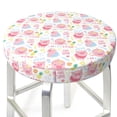 thumbnail image 1 of Uemuo Cute Pig Pattern Round Bar Stool Seat Covers Washable Stool Cushion Slipcover Elastic Bar Chair Covers-14 inch, 1 of 7