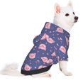 thumbnail image 1 of Uemuo Cute Pig for Winter Dog Hoodie Sweatshirts with Pockets Warm Dog Clothes for Small Dogs Chihuahua-Small, 1 of 8