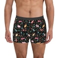 thumbnail image 1 of Uemuo Cute Rabbit And Flower Pattern Men's Boxer Briefs,Trunk Anti-Chafing,Comfortable, Durable, and Stylish Underwear-XX-Large, 1 of 9