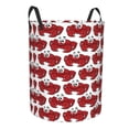 thumbnail image 1 of Uemuo Cute Red Crab Pattern Circular Laundry Hamper Basket with handles,Collapsible laundry basket,Large capacity laundry hamper,Laundry Organizer-Small, 1 of 8