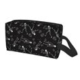thumbnail image 1 of Uemuo Cute Skull Pattern Portable Toiletry Bags with Handle, Waterproof travel Make up Bags for Women, Large Capacity Travel Cosmetic Bags, 1 of 9