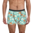 thumbnail image 1 of Uemuo Cute Sloth on Floral Tree Pattern Men's Boxer Briefs,Trunk Anti-Chafing,Comfortable, Durable, and Stylish Underwear-, 1 of 9