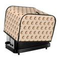 thumbnail image 1 of Uemuo Cute Squirrel Print Toaster Cover 4 Slice, Small Kitchen Appliance Covers, Toaster Oven Cover with Loop, Bread Machine Cover Dust Cover Protection, 1 of 7