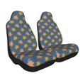 thumbnail image 1 of Uemuo Cute Turtle Pattern Car Seat Covers for Front Seats Waterproof Seat Covers for Cars, Universal Auto Front Seats Protector Fits for Car-2 PCS, 1 of 6