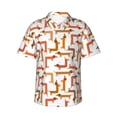 thumbnail image 1 of Uemuo Dachshund Dog Printed Regular Fit Short Sleeve Casual Hawaiian Shirt for Men,Aloha shirt,Tropical shirt,Floral print shirt,Vacation Beach shirt-Large, 1 of 9