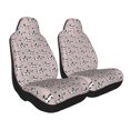 thumbnail image 1 of Uemuo Dachshund Dog Puppy Pattern Car Seat Covers for Front Seats Waterproof Seat Covers for Cars, Universal Auto Front Seats Protector Fits for Car-2 PCS, 1 of 6
