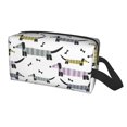 thumbnail image 1 of Uemuo Dachshund Dog Puppy Pattern Portable Toiletry Bags with Handle, Waterproof travel Make up Bags for Women, Large Capacity Travel Cosmetic Bags, 1 of 9