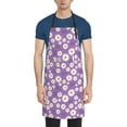 thumbnail image 1 of Uemuo Daisies Flowers Pattern Waterproof Apron Adjustable Dishwasher Apron- Apron for Women Men Heavy Duty Work Apron for Dishwashing Chemical Lab, 1 of 9