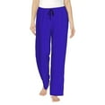 thumbnail image 1 of Uemuo Darkblue Pattern Women's Wide Leg Palazzo Lounge Pants with Pockets Light Weight Loose Comfy Casual Pajama Pants-Small, 1 of 9