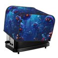thumbnail image 1 of Uemuo Deep Sea Glowing Fishes Print Toaster Cover 4 Slice, Small Kitchen Appliance Covers, Toaster Oven Cover with Loop, Bread Machine Cover Dust Cover Protection, 1 of 7