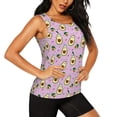 thumbnail image 1 of Uemuo Different Avocados Pattern Workout Tank Tops for Women Breathable Moisture-wicking tank top Sleeveless Running Loose Fit Yoga Tops Active Shirts Sports Gym Exercise, 1 of 9