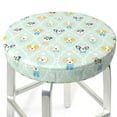 thumbnail image 1 of Uemuo Different Breeds of Dogs Pattern Round Bar Stool Seat Covers Washable Stool Cushion Slipcover Elastic Bar Chair Covers-12 inch, 1 of 7