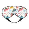 thumbnail image 1 of Uemuo Dinosaur Pattern Sleep Eye Mask - Light Blocking Sleep Mask Blocking Out Light Perfectly, Soft and Comfortable Night Eye Mask, Eye Blinder, 1 of 7
