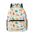 thumbnail image 1 of Uemuo Dinosaur Printed Student Durable Water-resistant Backpack,Travel Backpack,Outdoor Activities Backpack, Laptop Backpack, Multi-compartment Backpack, 1 of 5