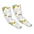 thumbnail image 1 of Uemuo Dinosaur on Excavator Printed Arm Sleeves, Cooling UV Sun Protection Sports Compression for Men/Women, 1 of 8