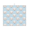 thumbnail image 1 of Uemuo Dog Pattern Dish Drying Mat,16*18 inch Absorbent Dish Drainer Kitchen Counter,Large Size Dish Drying Pad for Countertops,Sinks,Draining Racks, 1 of 6