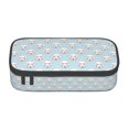 thumbnail image 1 of Uemuo Dog Printed Large Pencil Case, Big Capacity Pencil Pouch Stationery Pen Bag, Storage High Capacity Bag Pouch Holder Box Organizer, Marker Pen Case, 1 of 1