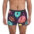 thumbnail image 1 of Uemuo Donuts1 Pattern Men's Boxer Briefs,Trunk Anti-Chafing,Comfortable, Durable, and Stylish Underwear-Small, 1 of 9