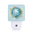 thumbnail image 1 of Uemuo Dreaming Travel Night Light, Night Lights Plug into Wall, Dusk to Dawn Sensor Warm White Led Night Light 0.5W-UK, 1 of 9