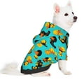 Uemuo Duck In Black Suit for Winter Dog Hoodie Sweatshirts with Pockets