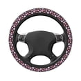 thumbnail image 1 of Uemuo Elements Printed Car Elastic Steering Wheel Cover - Universal Car Accessory for Diverse Cars Anti-Slip, and Comfortable- 15", 1 of 8