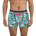 thumbnail image 1 of Uemuo Excavator Pattern Men's Boxer Briefs,Trunk Anti-Chafing,Comfortable, Durable, and Stylish Underwear-, 1 of 9