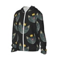thumbnail image 1 of Uemuo Faces Of The Cat Pattern Women's Full Zip UPF 50+ Sun Protection Hoodie Jacket Long Sleeve Sun Shirt Hiking Outdoor Performance with Pockets-3X-Large, 1 of 9