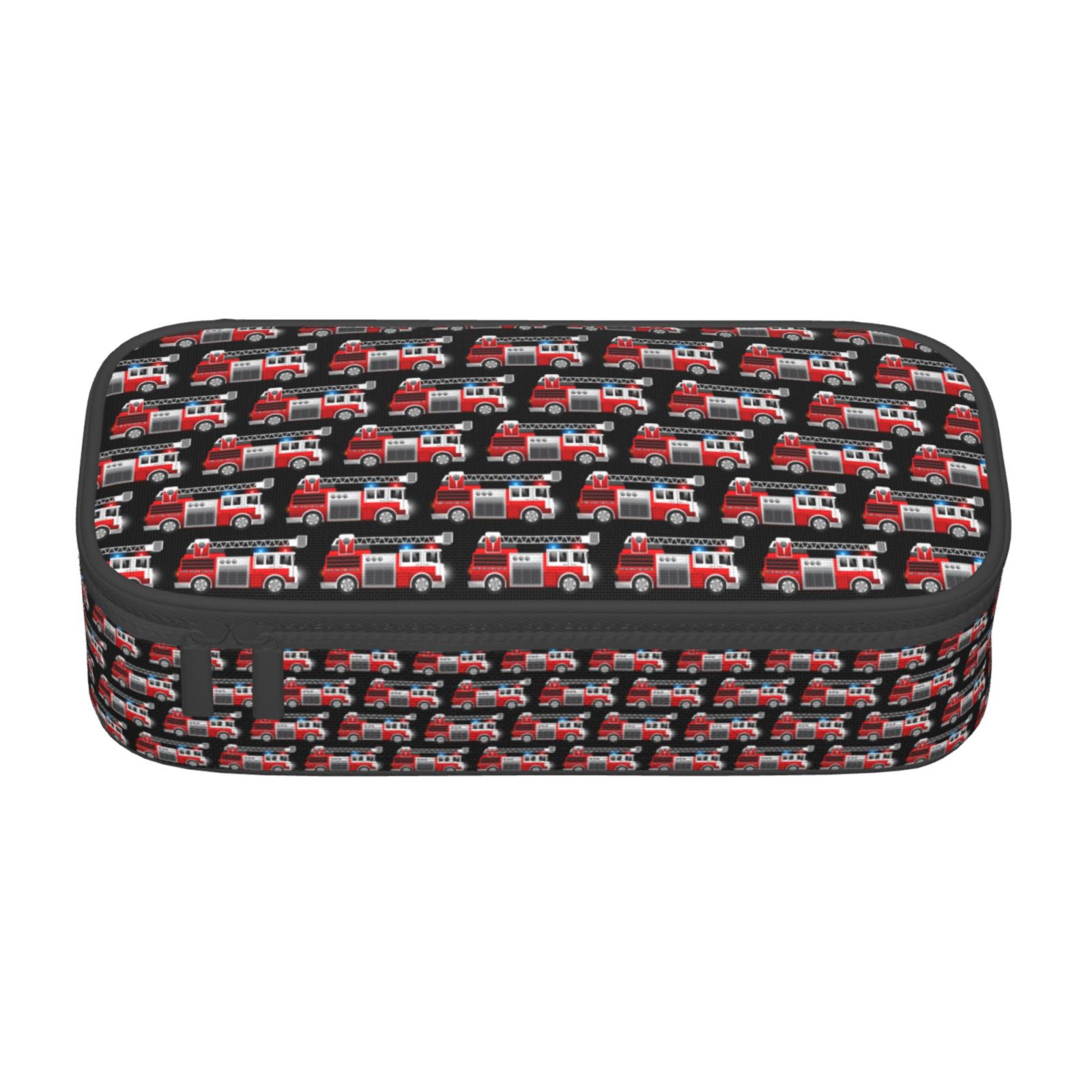 Uemuo Fire And Rescue Truck Printed Large Pencil Case Big Capacity Uemuo Fire And Rescue Truck Printed Large Pencil Case Big Capacity