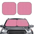 thumbnail image 1 of Uemuo Fish Scales Printed 2 PCS Car Windshield Sun Shade, Auto Sun Heat and UV Rays Blocker, Foldable Automotive Front Window Sunshade Protector, 1 of 7